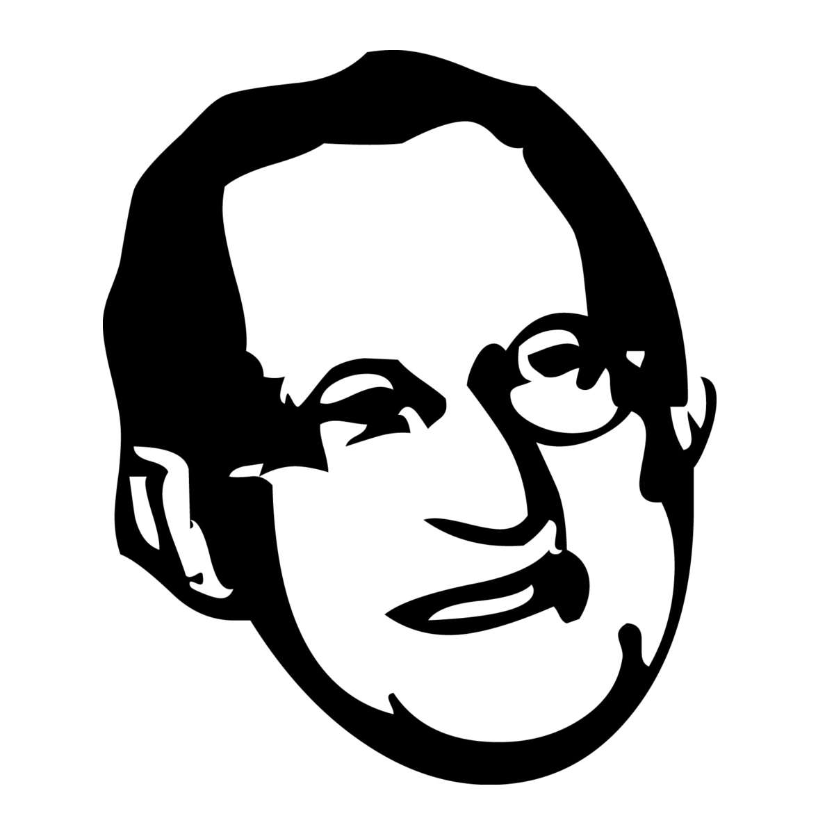 Grafische Abbildung von Alcide de Gasperi